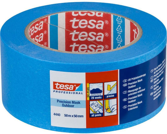 Hartotainia Albastră UV 26 Săptămâni 50m X 50mm 04440 Tesa Cant. 3.00