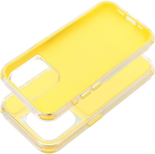 Partner Back Cover Πλαστικό / Σιλικόνης Κίτρινο (iPhone 15 Pro Max)