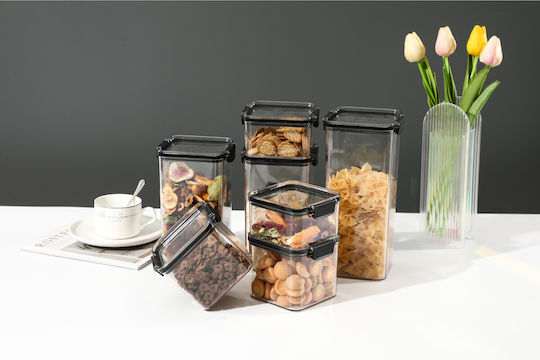 Alista Home Set 8 Bucăți Vaze Cereale cu Capac Plastic Transparent 460ml 8 Bucăți Alista Home Set 8 Bucăți Vaze Cereale cu Capac Plastic Transparent 460ml 8 Bucăți