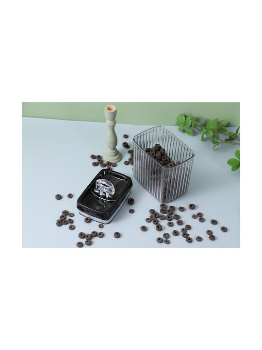 Alista Home Vază Cereale cu Capac Plastic Transparent 1500ml 1 Bucată
