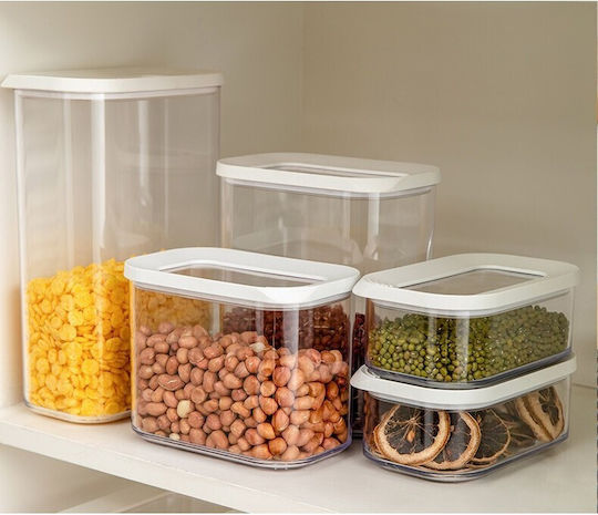 Alista Home Getreidebox mit Deckel Kunststoff Weiß 450ml 1 Stück