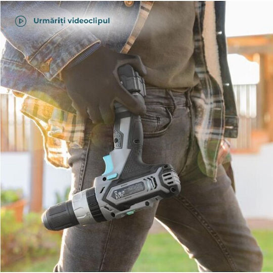 Cecotec CecoRaptor Perfect ImpactDrill 2024 Advance Mașină De Găurit Cu Baterie 24V 1x2Ah
