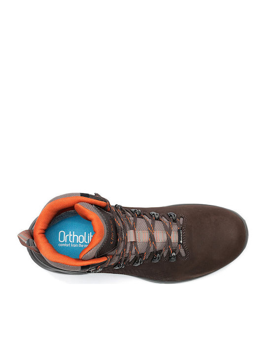 Chiruca Men's Hiking Waterproof Boots with Gore-Tex Membrane Brown