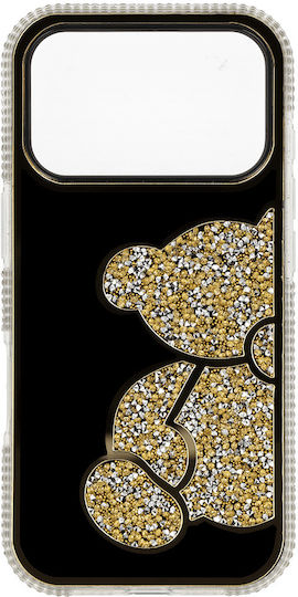 Teddy Bear Case Samsung Galaxy S25 Ultra Gold