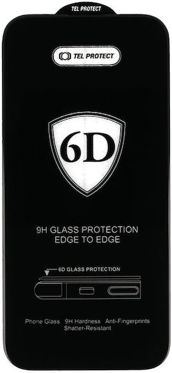 6d Full Glue Full Face Tempered Glass Μαύρο (Galaxy A34)