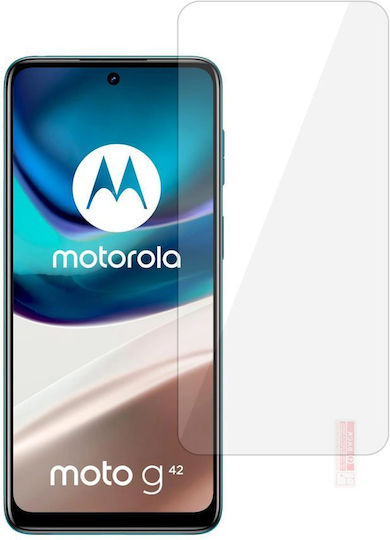 Moto Vollflächig gehärtetes Glas Gold (Moto G82)