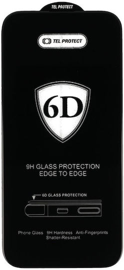 5D Full Glue Tempered Glass Μαύρο (Xiaomi Redmi Note 14)