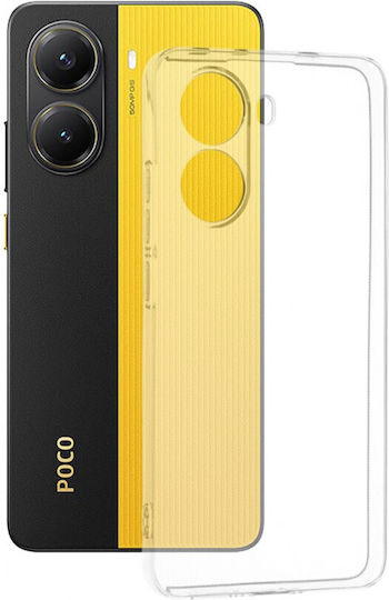 Slim Umschlag Rückseite Silikon 1mm Transparent (Poco X7 Pro)