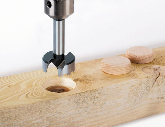 Wolfcraft Cutter Bit zur Kantengestaltung in Metall \ Holz \ Kunststoff 48mm