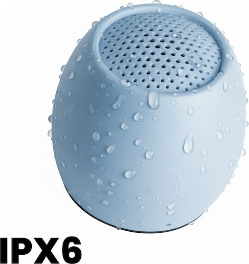 Boompods Zero Ocean Boxă Bluetooth 3W cu Durată a Bateriei de până la 5 ore Albastru Deschis