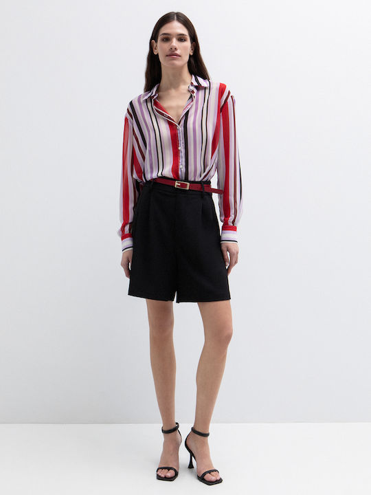 Long Sleeve Women's Striped Shirt