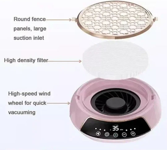 Professional Dust Absorber for Nail Dust 80W