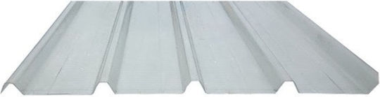 Foi de policarbonat ondulate solide 5 vârfuri 105x300cm OEM