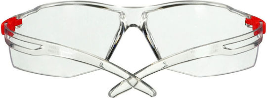 3M SecureFit 500 Safety Glasses for Protection with Transparent Lenses 1pcs