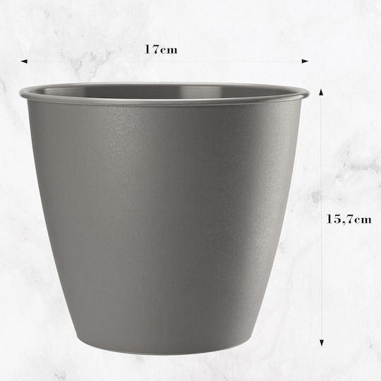 Galicja Blumentopf Kunststoff Gray Galicja Blumentopf Kunststoff Gray
