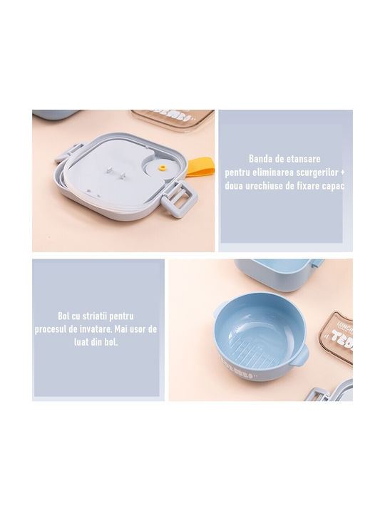 Alista Home Cutie De Prânz Din Plastic Albastră 750ml