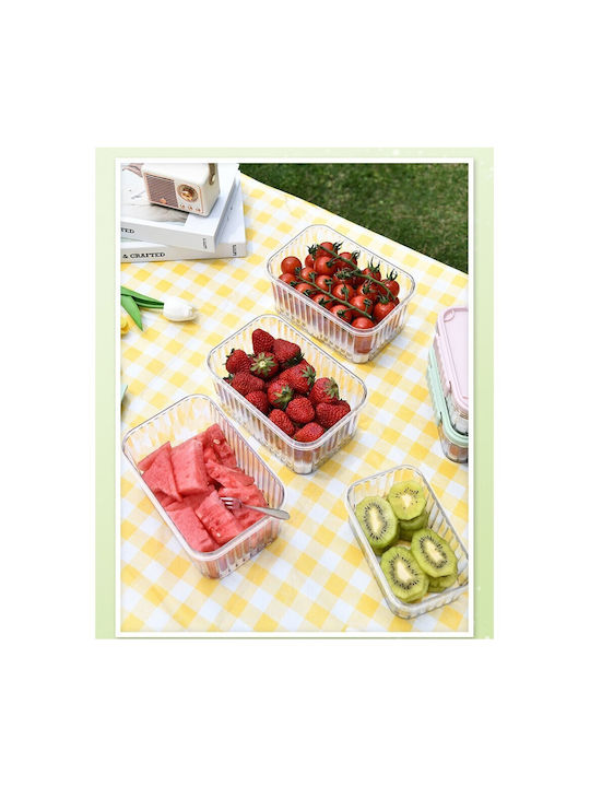 Alista Home Cutie De Prânz Din Plastic Transparent 550ml