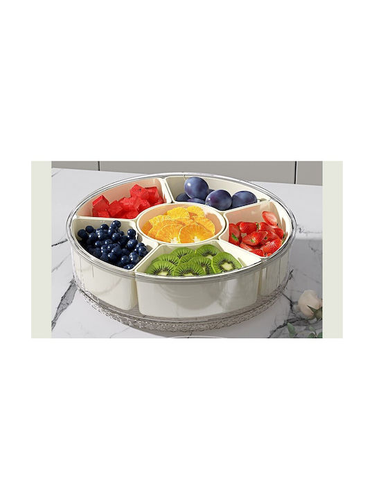 Alista Home Cutie De Prânz Din Plastic Albă 32x8cm