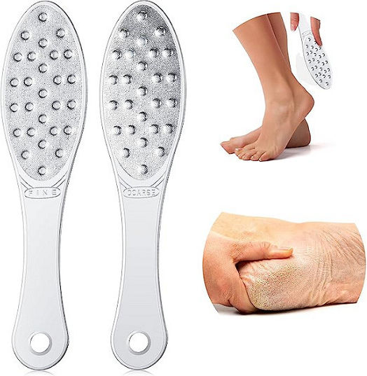 Imperial Feet Edelstahlfeile – Professionelle doppelseitige Fußfeile aus Edelstahl