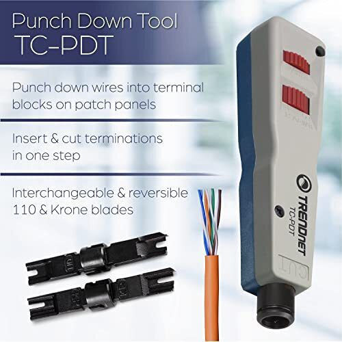 Trendnet Krone Punch Down Tool (Length 180mm) TC-PDT