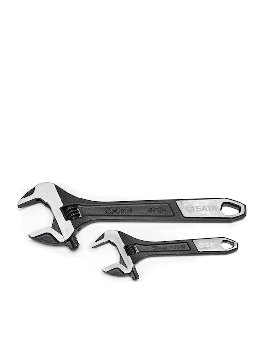 Sata French Wrench with Adjustable Opening 39mm 152.4mm 2pcs
