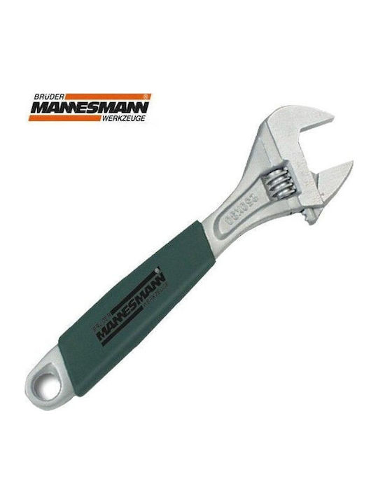 Mannesmann Französischer Schraubenschlüssel Länge 250mm mit rutschfestem Griff