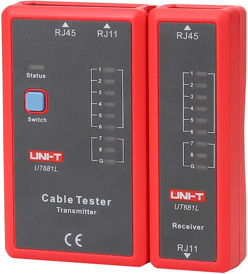 Uni-T UT681L Network Cable Tester RJ45 / RJ11