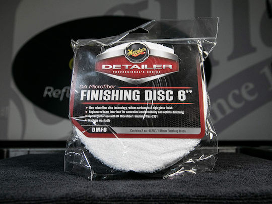 Meguiar’s Πάτοι Κοπής Μικροινών Da Microfiber Finishing Disc 159mm 2τεμ Dmf6