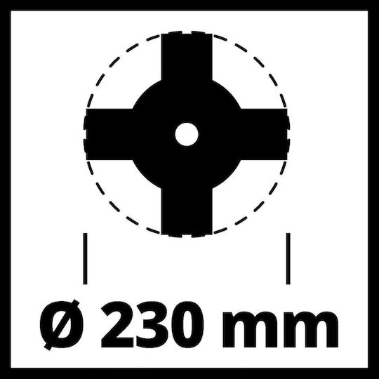Einhell Δίσκος Θαμνοκοπτικού 3436660