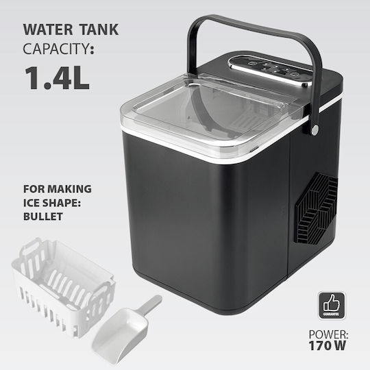 Maestro Ice Machine with Daily Production 12kg MR-820