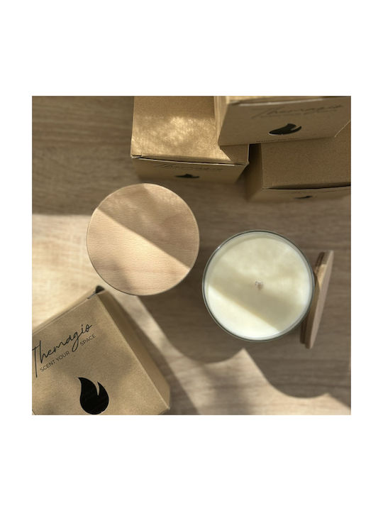 Themagio Lumânare Aromatică Din Soia Orhidee Întunecată Borcan Transparent 200gr