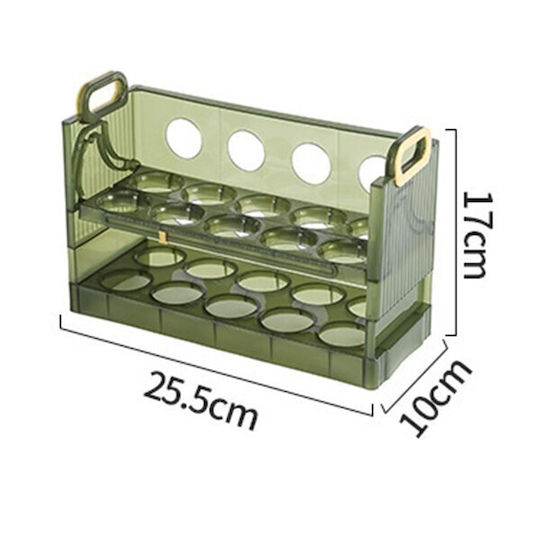 Alista Home Кутия За Яйца За Хладилник За 20 Яйца 25.5x10x17см