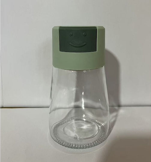 Alista Home Glass Spice Jar Green