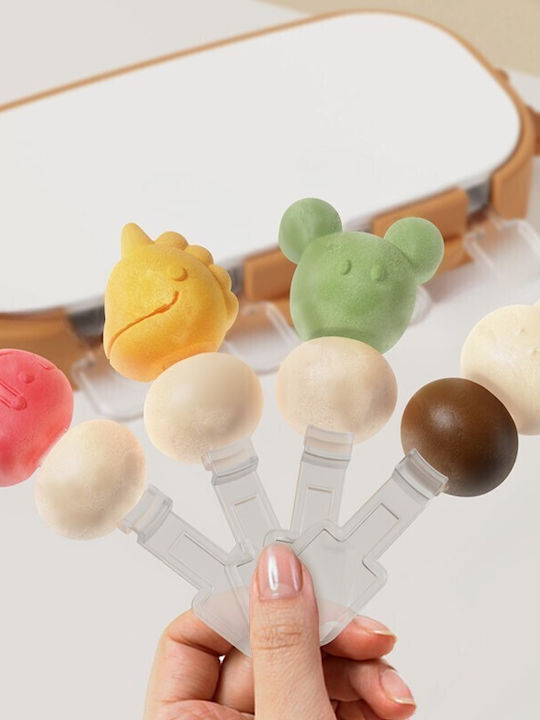 Alista Home Formă Pentru Tăvi Și Tăvi Pentru Copt Înghețată / Ice Lolly Din Silicon 21x12.8x3cm