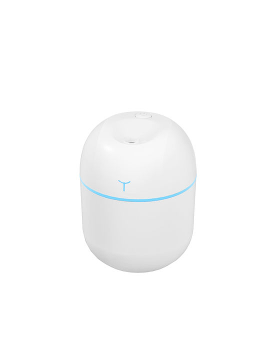 Alista Home Led Συσκευή Αρωματοθεραπείας Υπερήχων Λευκή 220ml 126163