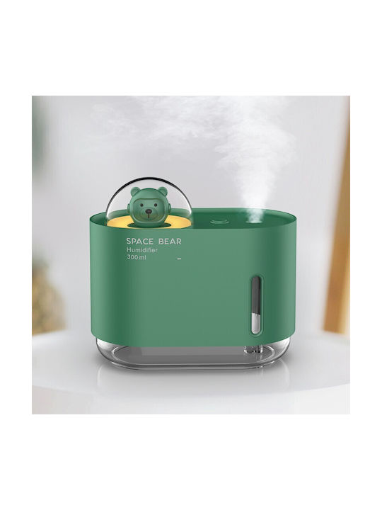 Alista Home LED Aromatherapie-Diffusor mit Timer Grün 300ml 123970