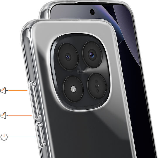 Avizar Case Redmi Note 15 Pro Plus In Ultra-thin Soft Shockproof Silicone Transparent