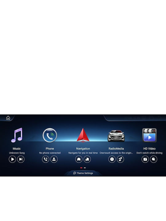 Digital IQ Car Audio System for Mercedes-Benz C Class 2012-2014 (Bluetooth/USB/WiFi/GPS/Apple CarPlay/Android Auto) with 10.25" Touch Screen
