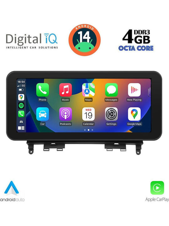 Digital IQ Auto-Audiosystem Für Mercedes-Benz C Klasse 2007-2011 Mit Bluetooth USB Eingebautes Wi-Fi GPS Apple CarPlay Android Auto Mit Touchscreen 10.25 Digital IQ TPK 16984 CPA