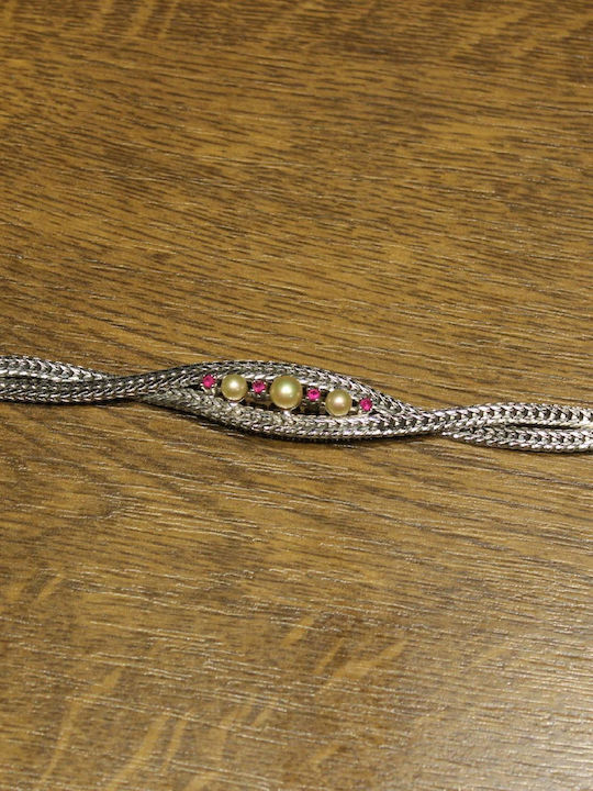 Silver Pearl Bracelet Silver Pearl Bracelet