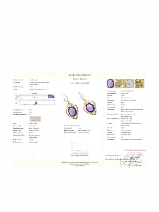 Songea Damen Ringe Mit Amethyst 30,50ct Zertifikat