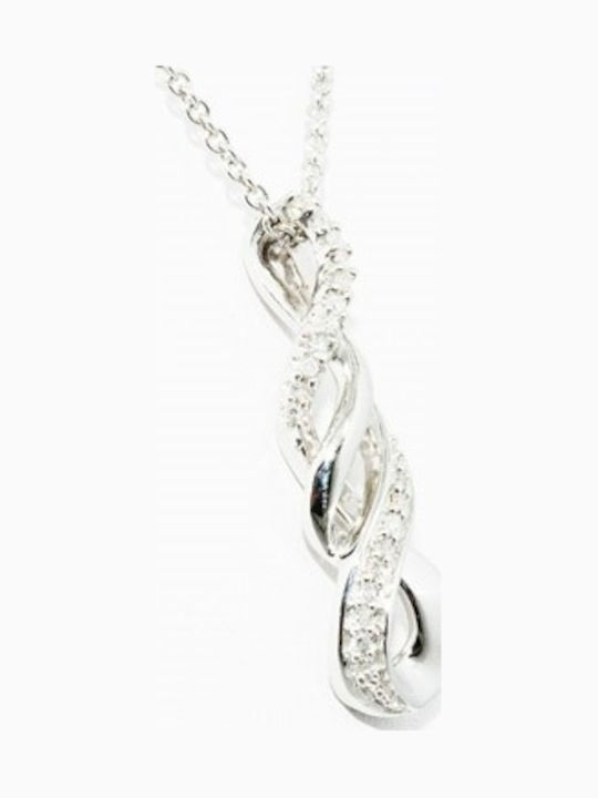 Songea Silber 925 Halskette Diamanten 0.15ct