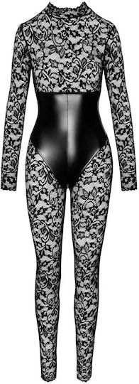 Noir Handmade Enigma Lace Catsuit Underbust Bodice
