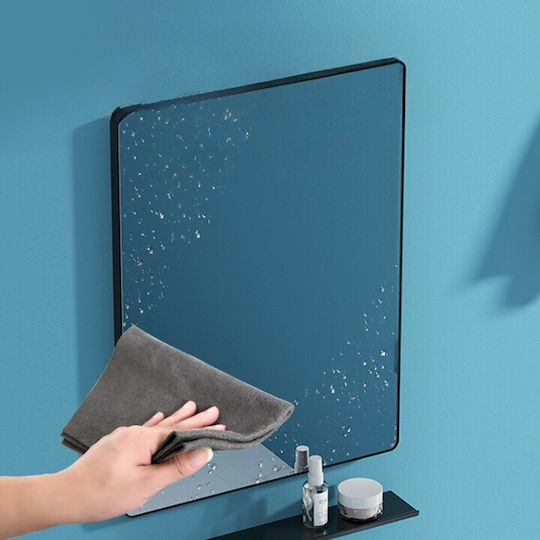 Pânză Magică Din Microfibră Alista Home Pentru Curățarea Geamurilor Fără Scame Absorbantă 20x30 Cm Gri