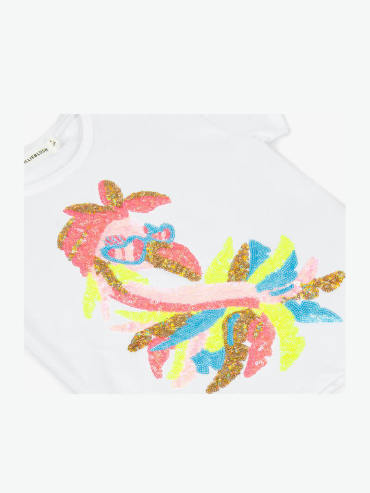 Kids Top Short-sleeved White