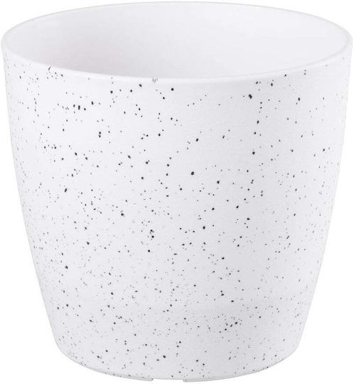 SGTT Plastic Flower Pot White Color 26x26cm