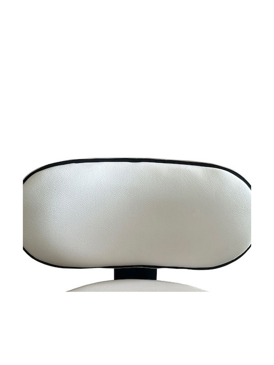 Scaun de Birou Albe 4buc 47x47x67cm