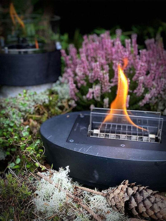 Tenderflame Focar Interior din metal Negru