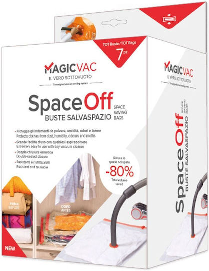 Magicvac Vakuum Kleideraufbewahrung Set Space-off 6 Stück