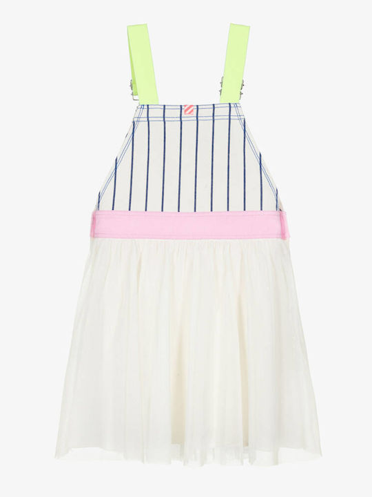 Girls Dress Sleeveless Tulle Beige U21818 N48